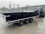 Benne Tri-essieux HENRA KP354020TR – 4,01 x 2,02 m – PTAC 3 500 kg