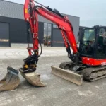 KUBOTA KX060-50 + 3 GODETS – 2020 Mini Pelle 5,635T