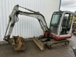 TAKEUCHI TB125 Cabine + 3 GODETS – Mini Pelle 2,8T – Image 5
