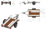 Remorque moto 2 rails UNITRAILER MOTO 2 – Image 2