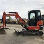 KUBOTA KX033-4 + 4 GODETS – Mini Pelle 3,4T
